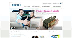 Desktop Screenshot of ahoku.com